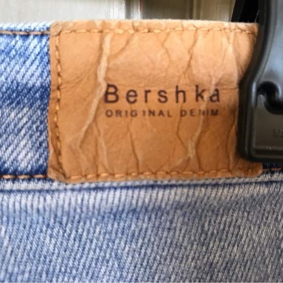 Bershka Jeans US Sz4 5 Pocket Skinny Medium Wash Med Rise - Picture 7 of 9